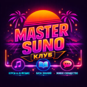 КЛУБ "MASTER SUNO" Разборы вопросов по Suno и других инструментов КЛУБ "MASTER SUNO" Разборы вопросов по Suno и других инструментов в видео и аудио форматах. Практические курсы, созданные на основе реальных запросов аудитории.