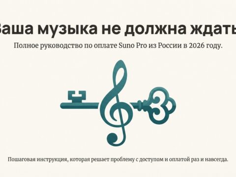 Как оплатить Suno AI из России: Все рабочие способы в 2026 году