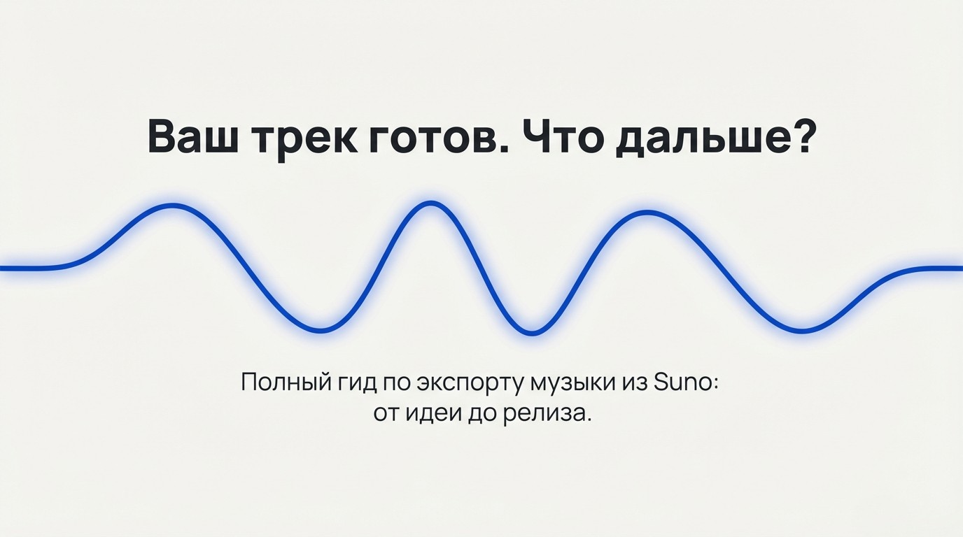 Как скачать музыку из Suno AI: Полный гайд по сохранению и форматам (2026)