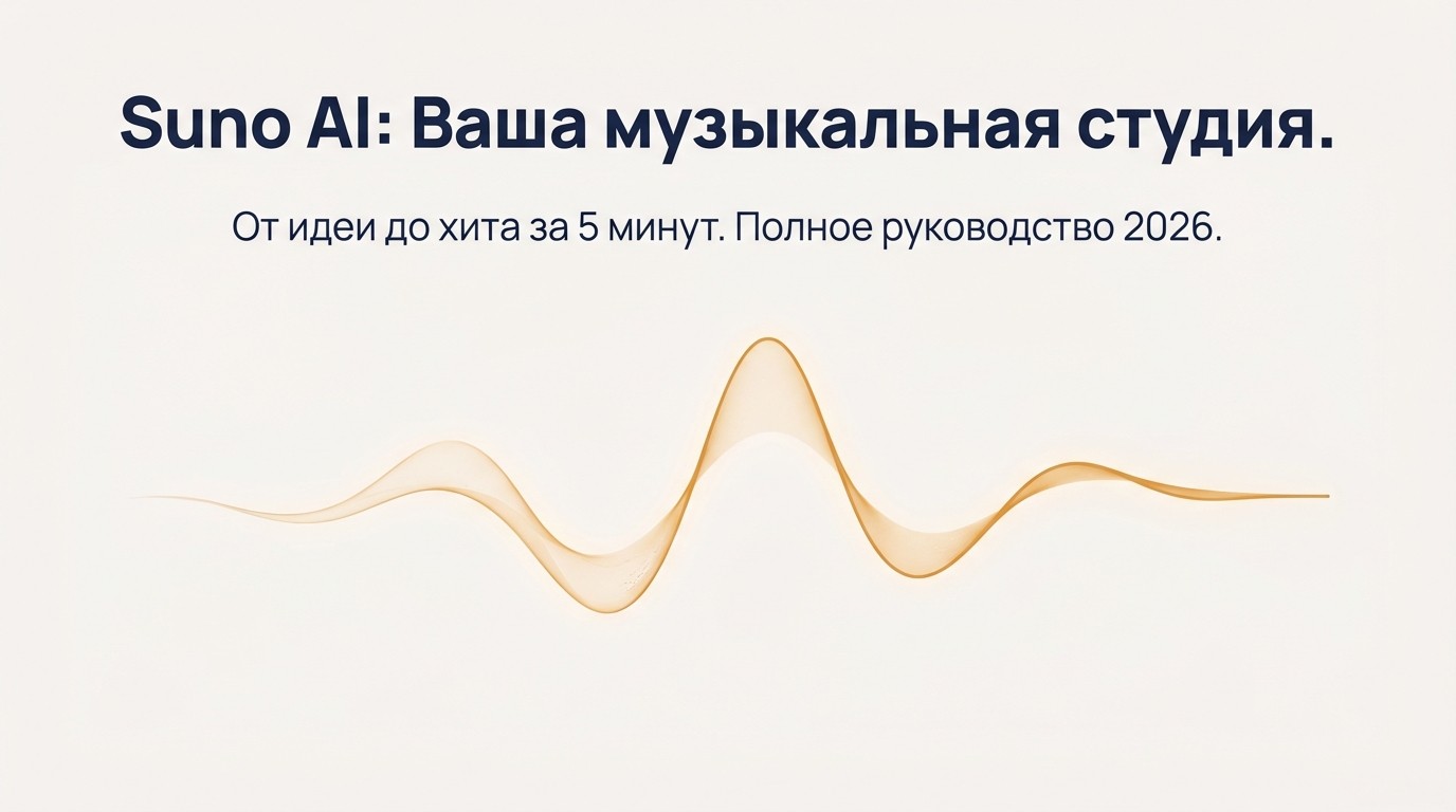 Suno AI: Полное руководство на русском