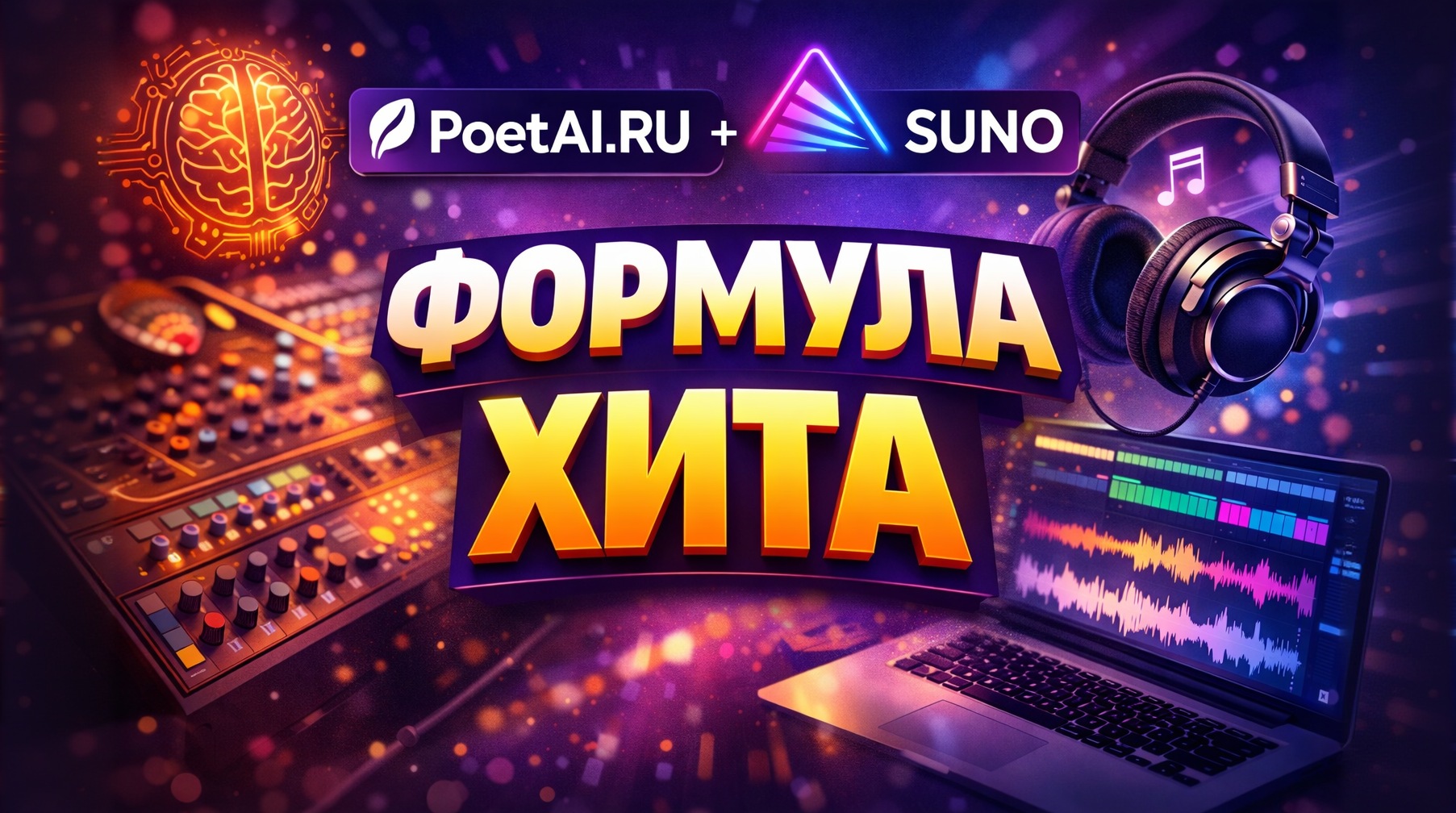 ФОРМУЛА ХИТА 👉 PoetAI.ru + SUNO AI