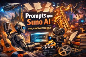 Prompts для Suno AI готовые формулы и примеры под любые жанры