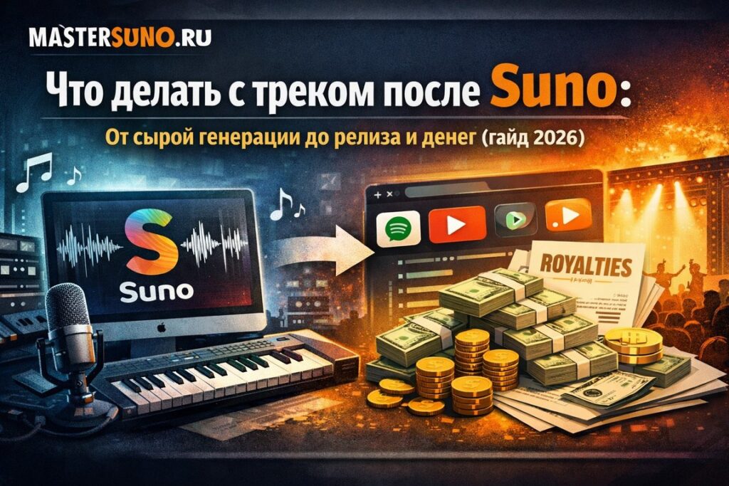 Что делать с треком после Suno
