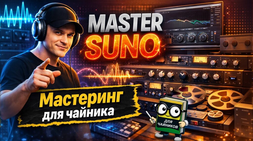 Мастеринг для чайников: Как оживить трек из Suno за 5 минут