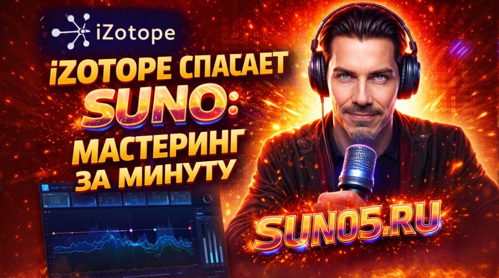 iZotope спасает Suno мастеринг за минуту