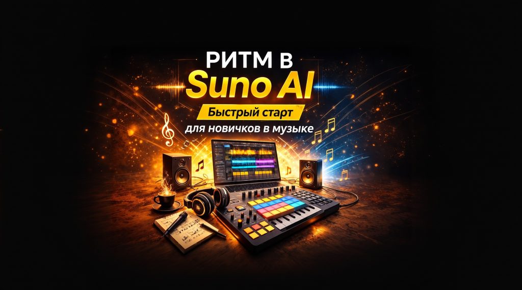 Как научиться управлять ритмом в Suno AI, даже если ты новичок в музыке