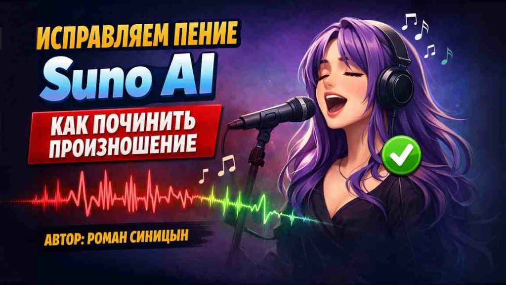 ЧИНИМ ПЕНИЕ SUNO AI