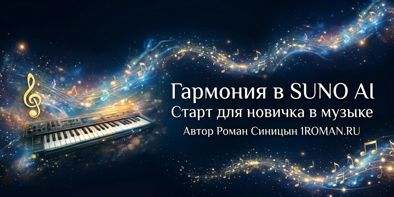 Как управлять гармонией в Suno AI: простое руководство + готовые промпты