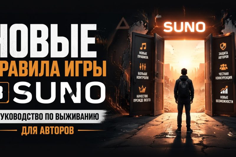 Новые правила Suno 2026: руководство по выживанию для авторов