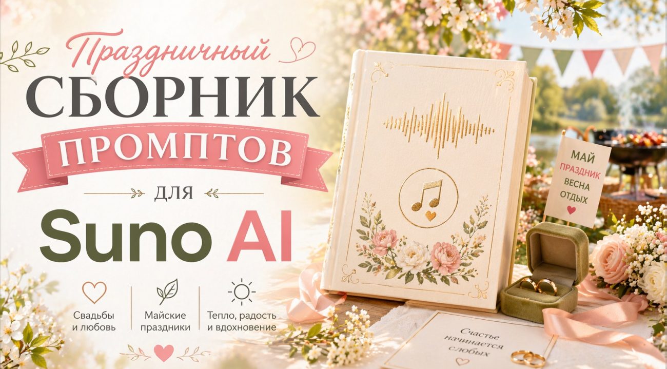 Праздничный сборник промптов для Suno AI