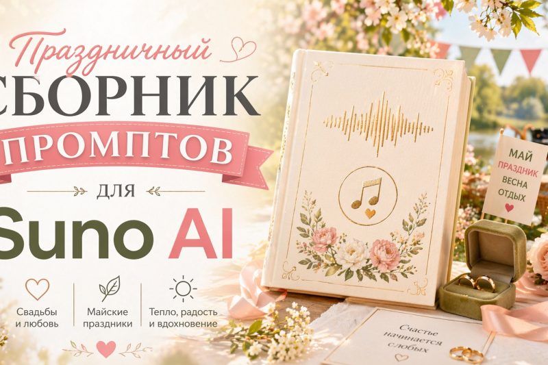 Праздничный сборник промптов для Suno AI