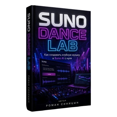 SUNO DANCE LABКак создавать клубную музыку в Suno AI с нуля