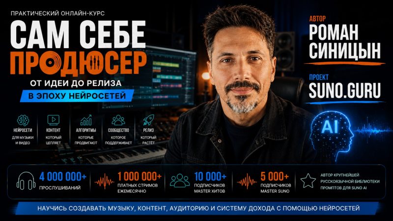 КУРС «САМ СЕБЕ ПРОДЮСЕР»