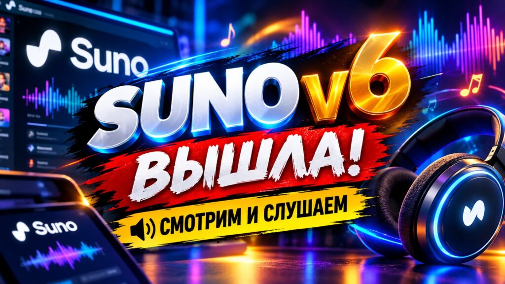 Suno v6: революция в AI-музыке
