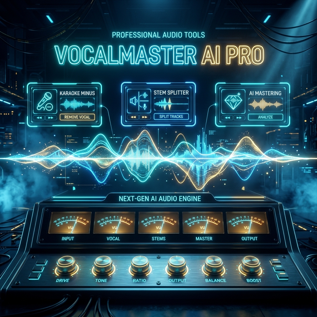 VocalMaster AI Pro Studio